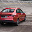 2026 Proton Saga MC3 Premium, Executive full details: 120 PS/150 Nm 1.5L, timing chain, 4AT or Punch CVT, Heavily-revised AMA platform with HPF steel panels, Six airbags and AEB, but only on top-spec Premium, High-output BHE15PFI, timing chain, 14.04% lower fuel consumption, New front and rear fascias with LED head- and taillights, Screens galore, plus wireless Apple CarPlay and Android Auto, Brief first impressions – quicker than Bezza, big car feel, Executive versus Premium spec comparison