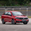 2026 Proton Saga MC3 Premium, Executive full details: 120 PS/150 Nm 1.5L, timing chain, 4AT or Punch CVT, Heavily-revised AMA platform with HPF steel panels, Six airbags and AEB, but only on top-spec Premium, High-output BHE15PFI, timing chain, 14.04% lower fuel consumption, New front and rear fascias with LED head- and taillights, Screens galore, plus wireless Apple CarPlay and Android Auto, Brief first impressions – quicker than Bezza, big car feel, Executive versus Premium spec comparison