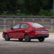 2026 Proton Saga MC3 Premium, Executive full details: 120 PS/150 Nm 1.5L, timing chain, 4AT or Punch CVT, Heavily-revised AMA platform with HPF steel panels, Six airbags and AEB, but only on top-spec Premium, High-output BHE15PFI, timing chain, 14.04% lower fuel consumption, New front and rear fascias with LED head- and taillights, Screens galore, plus wireless Apple CarPlay and Android Auto, Brief first impressions – quicker than Bezza, big car feel, Executive versus Premium spec comparison