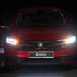 2026 Proton Saga MC3 Premium, Executive full details: 120 PS/150 Nm 1.5L, timing chain, 4AT or Punch CVT, Heavily-revised AMA platform with HPF steel panels, Six airbags and AEB, but only on top-spec Premium, High-output BHE15PFI, timing chain, 14.04% lower fuel consumption, New front and rear fascias with LED head- and taillights, Screens galore, plus wireless Apple CarPlay and Android Auto, Brief first impressions – quicker than Bezza, big car feel, Executive versus Premium spec comparison