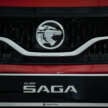2026 Proton Saga MC3 Premium, Executive full details: 120 PS/150 Nm 1.5L, timing chain, 4AT or Punch CVT, Heavily-revised AMA platform with HPF steel panels, Six airbags and AEB, but only on top-spec Premium, High-output BHE15PFI, timing chain, 14.04% lower fuel consumption, New front and rear fascias with LED head- and taillights, Screens galore, plus wireless Apple CarPlay and Android Auto, Brief first impressions – quicker than Bezza, big car feel, Executive versus Premium spec comparison