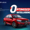2026 Proton Saga MC3 Premium, Executive full details: 120 PS/150 Nm 1.5L, timing chain, 4AT or Punch CVT, Heavily-revised AMA platform with HPF steel panels, Six airbags and AEB, but only on top-spec Premium, High-output BHE15PFI, timing chain, 14.04% lower fuel consumption, New front and rear fascias with LED head- and taillights, Screens galore, plus wireless Apple CarPlay and Android Auto, Brief first impressions – quicker than Bezza, big car feel, Executive versus Premium spec comparison