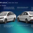 2026 Proton Saga MC3 Premium, Executive full details: 120 PS/150 Nm 1.5L, timing chain, 4AT or Punch CVT, Heavily-revised AMA platform with HPF steel panels, Six airbags and AEB, but only on top-spec Premium, High-output BHE15PFI, timing chain, 14.04% lower fuel consumption, New front and rear fascias with LED head- and taillights, Screens galore, plus wireless Apple CarPlay and Android Auto, Brief first impressions – quicker than Bezza, big car feel, Executive versus Premium spec comparison