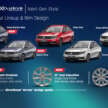 2026 Proton Saga MC3 Premium, Executive full details: 120 PS/150 Nm 1.5L, timing chain, 4AT or Punch CVT, Heavily-revised AMA platform with HPF steel panels, Six airbags and AEB, but only on top-spec Premium, High-output BHE15PFI, timing chain, 14.04% lower fuel consumption, New front and rear fascias with LED head- and taillights, Screens galore, plus wireless Apple CarPlay and Android Auto, Brief first impressions – quicker than Bezza, big car feel, Executive versus Premium spec comparison