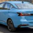 2026 Nissan Almera surfaces – new face, new tail, split headlamps, same side profile, more ADAS features?