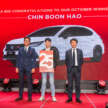 Honda Malaysia’s first two 25th Anniversary contest winners receive City Hatchback RS and WR-V RS