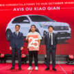Honda Malaysia’s first two 25th Anniversary contest winners receive City Hatchback RS and WR-V RS