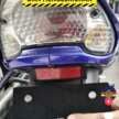 ‘Germ’-sized number plates becoming a trend among young motorcyclists, can be fined up to RM10k – JPJ