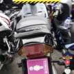 ‘Germ’-sized number plates becoming a trend among young motorcyclists, can be fined up to RM10k – JPJ