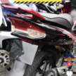 ‘Germ’-sized number plates becoming a trend among young motorcyclists, can be fined up to RM10k – JPJ