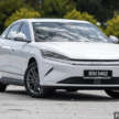 BYD Seal 6 in Malaysia gains Sage Green paint colour