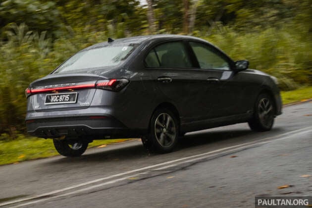 2026 Proton Saga MC3 review – Executive A/T and Premium CVT tested with new 1.5L i-GT 4-cyl engine, Winning the on-paper comparison – for once, Modern design touches on an old body, A thoroughly spiffened-up cabin, Headline-grabbing screens, simple software, Sub-optimal driving position continues to frustrate, Basic driver assists with Tesla-style display, More power, but this is no sports sedan, A far more convincing CVT this time around, Surprisingly achievable fuel economy claims, Proton ride and handling is back, A budget sedan you can no longer ignore