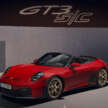 Porsche 911 GT3 S/C debuts – first-ever GT model with auto-folding roof; 510 PS NA, six-speed manual only
