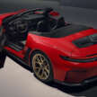 Porsche 911 GT3 S/C debuts – first-ever GT model with auto-folding roof; 510 PS NA, six-speed manual only