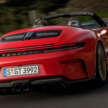 Porsche 911 GT3 S/C debuts – first-ever GT model with auto-folding roof; 510 PS NA, six-speed manual only