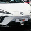 2026 MG4 in Thailand – same RWD EV hatch but with new interior, LFP batteries, around 460 km WLTP range