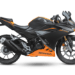 2026 Honda CBR150R in “Stealth” Black for Malaysia, priced at RM13,399, 16 hp, 13.7 Nm torque