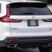 2026 Honda CR-V e:HEV RS, e:HEV E Malaysian gallery – update adds built-in Google, BLIS, RCTA, fr. RM178k