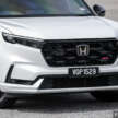 2026 Honda CR-V e:HEV RS, e:HEV E Malaysian gallery – update adds built-in Google, BLIS, RCTA, fr. RM178k