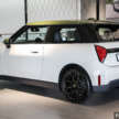 2026 MINI Paul Smith Edition full gallery in Malaysia – based on Cooper SE EV; limited units, from RM222k