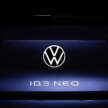 Volkswagen ID.3 Neo debuts – EV hatch gets updated styling, more physical controls; up to 630 km WLTP