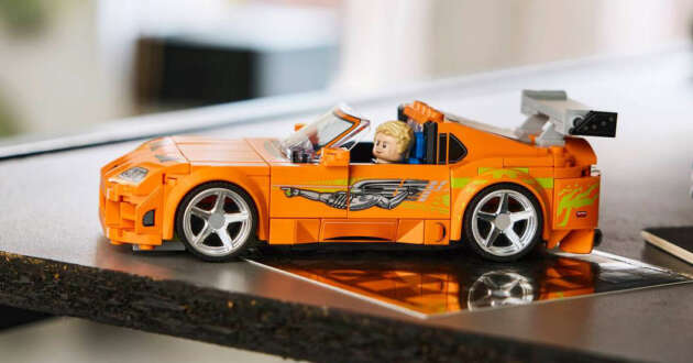 Lego Speed Champions gains new entry – set 77260 is the Toyota Supra Mk4 from <em>The Fast and the Furious</em>