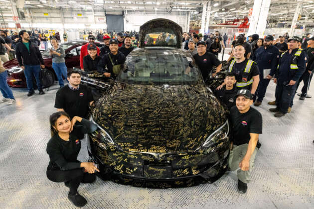 Tesla Model S and X production has ended at Fremont