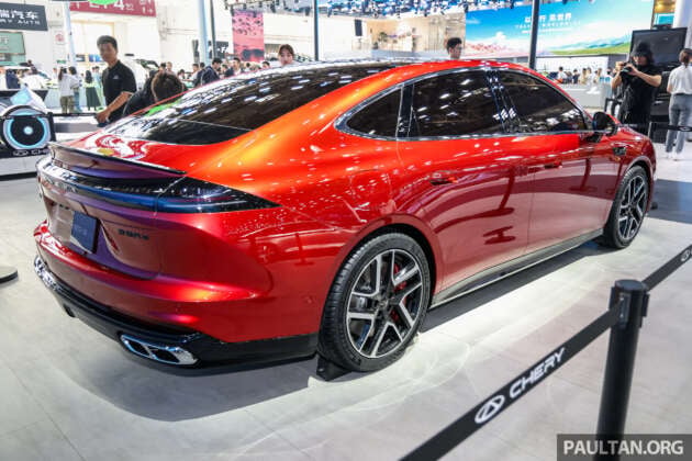 Chery Arizzo S debuts in Beijing – concept previews a 261 PS/400 Nm 2.0 litre turbo fastback-styled sedan