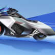 BMW Motorrad Vision K18 concept motorcycle shown