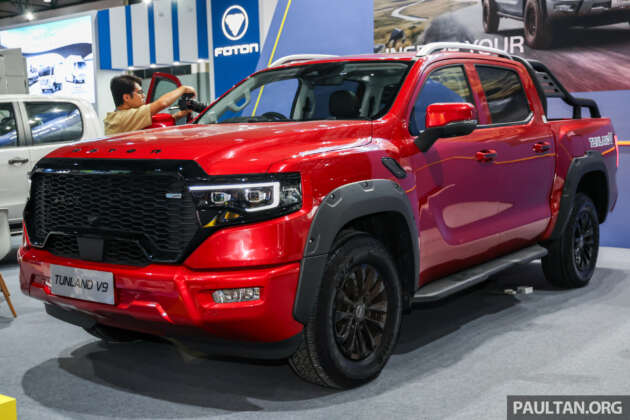 Foton Tunland V7, V9 in Malaysia – full-size mild hybrid pick-up with Ford/Ram styling, priced fr RM122k