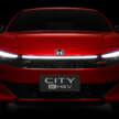 2026 Honda City facelift in Thailand – new 360 cam, 10-inch HU, ambient lighting; e:HEV, VTEC Turbo variants