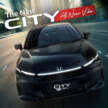 2026 Honda City facelift in Thailand – new 360 cam, 10-inch HU, ambient lighting; e:HEV, VTEC Turbo variants