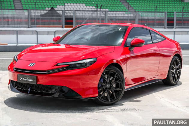 Honda Prelude previewed in Sepang, interior shown – 203 PS 2.0L e:HEV set for Malaysian debut next month