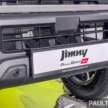 Suzuki Jimny Allgrip Plus, Rhino Plus in Malaysia – ADAS, front and rear parking sensors; RM159k-174k