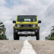 Suzuki Jimny Allgrip Plus, Rhino Plus in Malaysia – ADAS, front and rear parking sensors; RM159k-174k