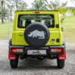 Suzuki Jimny Allgrip Plus, Rhino Plus in Malaysia – ADAS, front and rear parking sensors; RM159k-174k