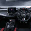 Toyota GRMN Corolla – hardcore 2-seat hot hatch, 6MT only; 5-seat Morizo RR with 8AT also being developed