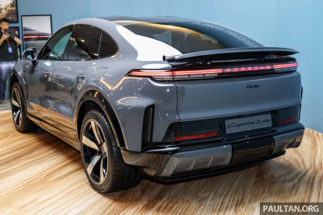 2026 Porsche Cayenne Electric previewed in Malaysia: 1,156 PS, 669 km WLTP, Active Ride, wireless charging