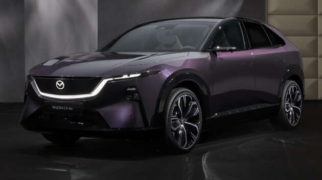 Mazda CX-6e – global EZ-60 is EV-only with 190 PS, 484 km WLTP range, 195 kW DC fast charging