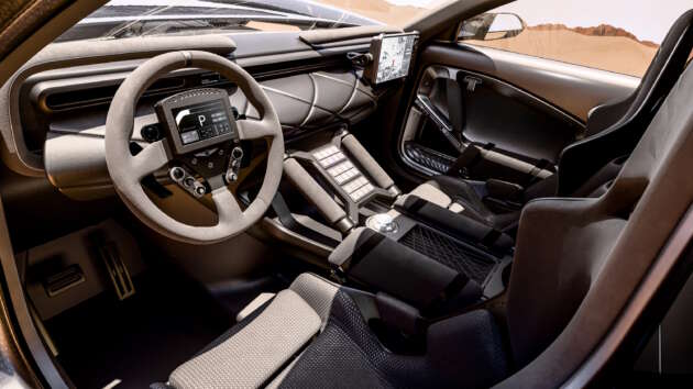 Genesis X Skorpio Concept – 1,115 PS/1,153 Nm V8 engine; carbon-bodied, tubular framed off-roader