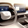 2026 Volkswagen ID. Polo cabin shown – EV hatchback brings back wider use of buttons for key functions