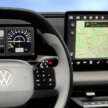 2026 Volkswagen ID. Polo cabin shown – EV hatchback brings back wider use of buttons for key functions