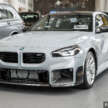 2026 G87 BMW M2 M Performance parts in Malaysia – carbon-fibre exterior parts, titanium silencer; RM132k