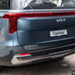 Kia Carnival 2.2D in Malaysia – use of B7 diesel is highly recommended, but B10 will not void warranty