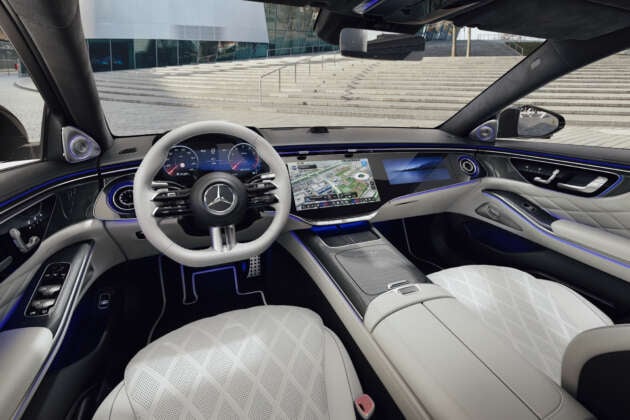 2026 Mercedes-Benz S-Class facelift – W223 gains MBUX Superscreen, flat-plane V8, trick suspension