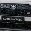 2026 Toyota Corolla Cross HEV GR Sport – new grille, extra GR logos, sportier cabin, same RM149k price