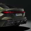 2026 Audi RS5 – 639 PS PHEV über sedan/wagon; 0-100 km/h 3.6 secs, 84 km EV range, up to 2,370 kg