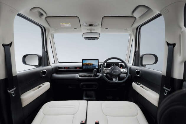 BYD Racco interior revealed – brand’s first EV kei car to go on sale in Japan in the summer; 180 km WLTP