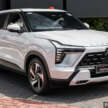 Mitsubishi Xforce bookings cross 1,000 units before April launch – RM5k rebate extended to next 1k buyers