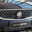 2026 Proton S70 facelift – new 1.5T i-GT 4-cyl, AACP, first look at the Flagship and Flagship X variants